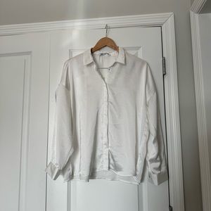 White Zara Blouse